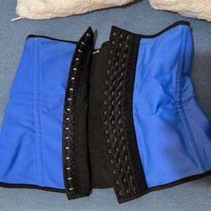Blue and Black Waist Trainer
